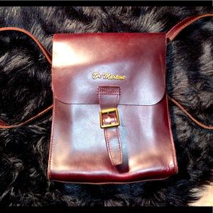 Dr. Marten distressed cherrywood colored backpack